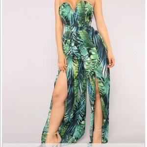 Cute Tropical Jumpsuit.